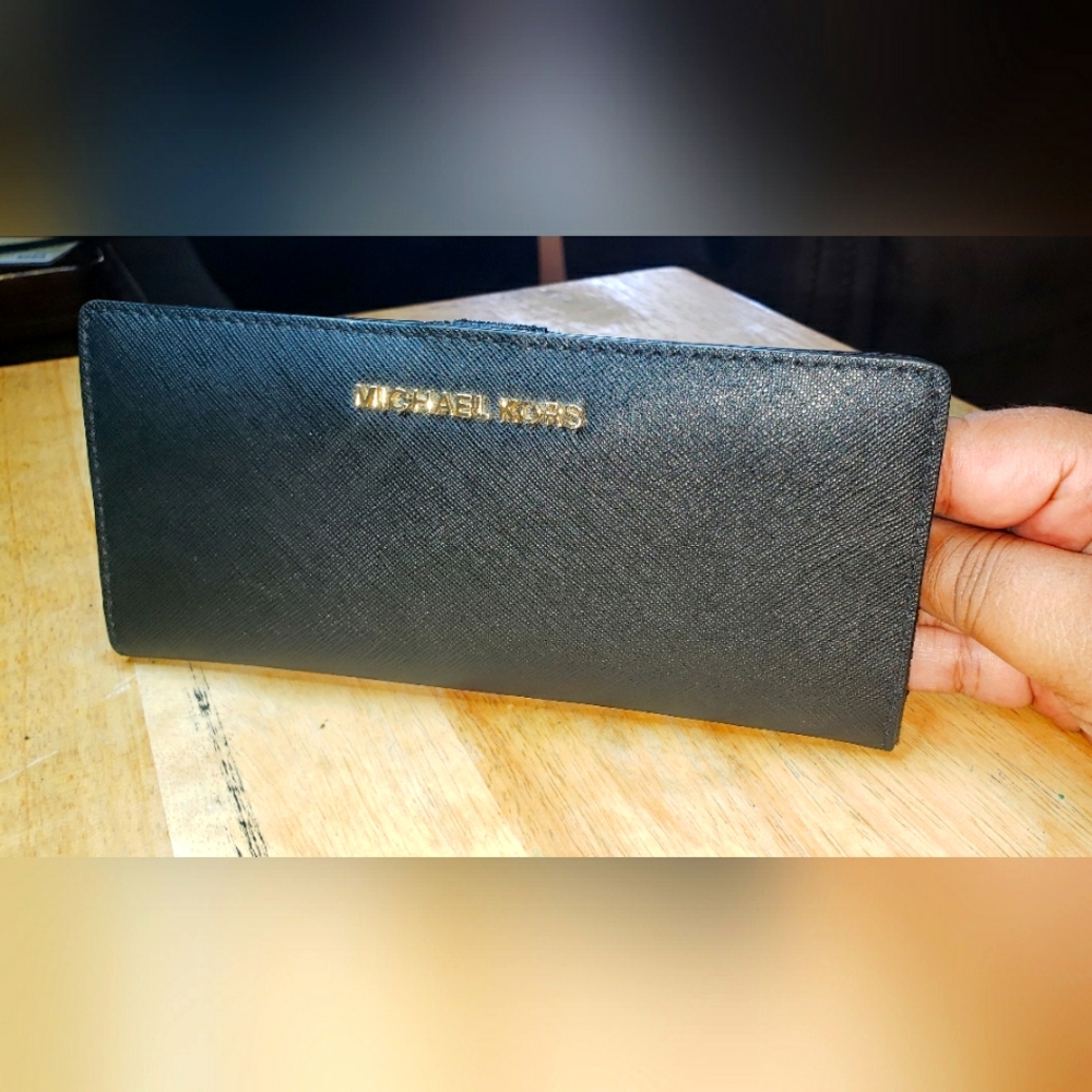 Michael Kors black wallet